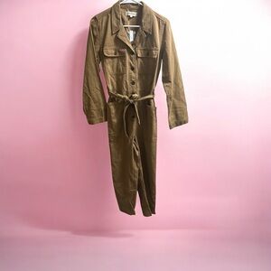 Madewell Brown Jumpsuit